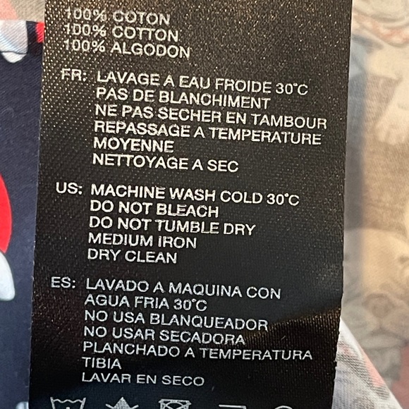 Maceoo Galileo Puppy Short Sleeve Button Down Shirt Red/Black Mens Size XL - Picture 5 of 10